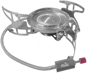 Горелка туристическая со шлангом Tramp Firebird нержавеющая сталь, Tramp