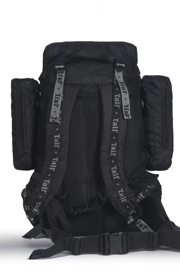 Рюкзак тактический Сармат 3, Оксфорд (рип-стоп), черный-серый, 65 л, ТАЙФ