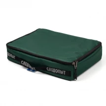 Чехол для плиты и газового баллона "СЛЕДОПЫТ", 42х30х11 см, Oxford 600D, цв. зеленый