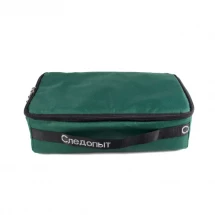 Чехол для плиты и газового баллона "СЛЕДОПЫТ", 34х21х11 см, Oxford 600D, цв. зеленый