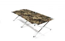 Раскладушка в туристическом чехле 1850x750x400 мм, алюминий, Следопыт